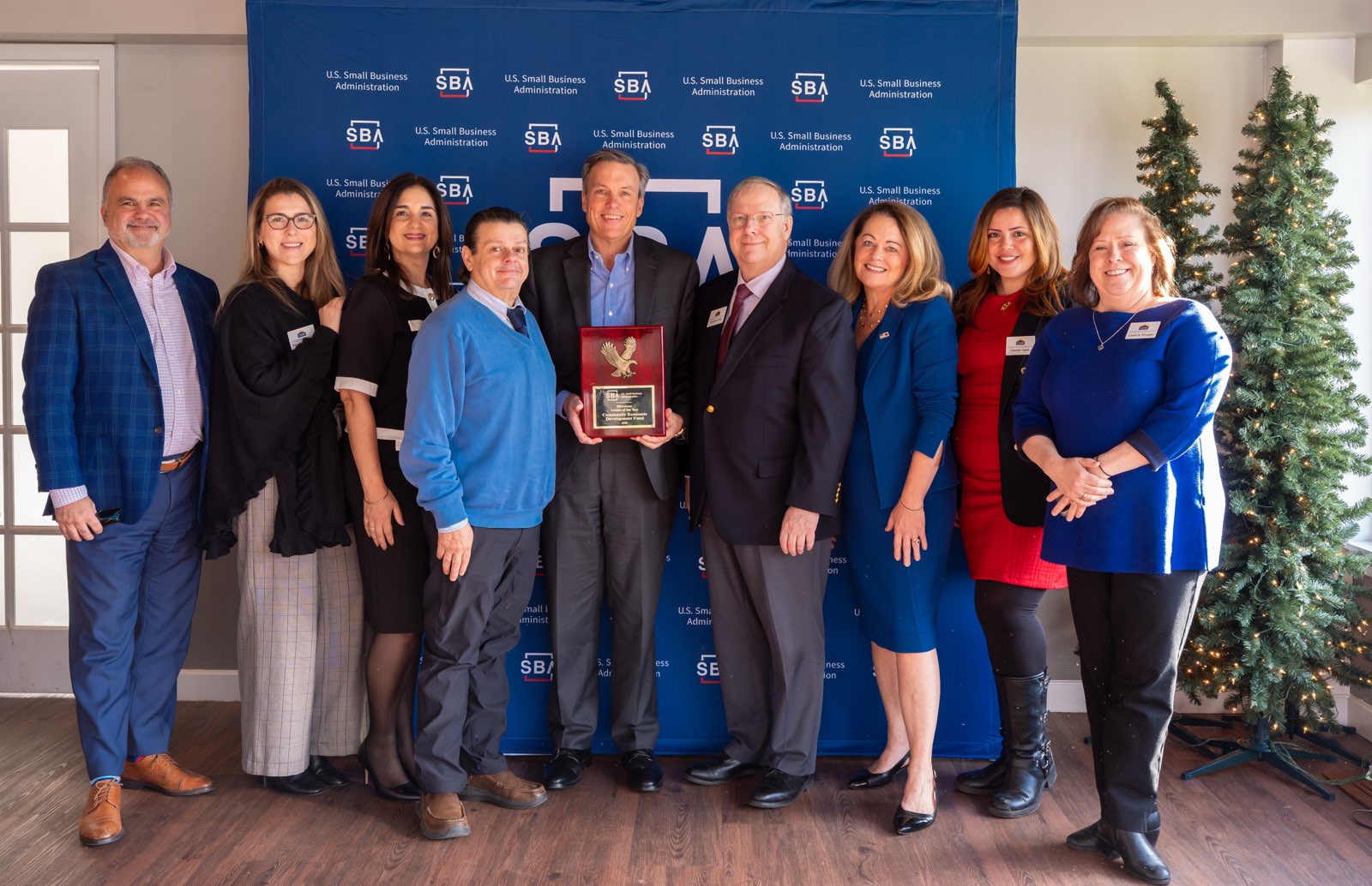 CEDF members at an event