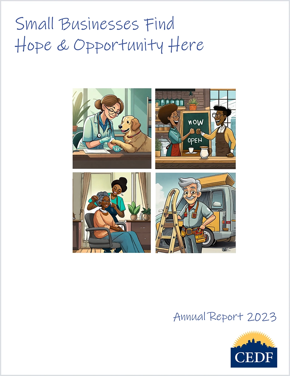 2023 Annual Report cover.